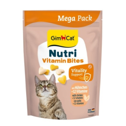 GIMCAT NUTRI VITAMIN BITES CHICKEN (su vitaminais ir vištiena) 425 G