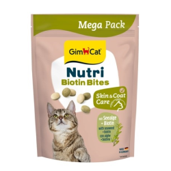 GIMCAT NUTRI BIOTIN BITES SEEALGE (su biotinu ir dumbliais) 425 G