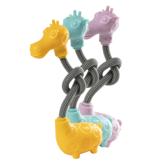 Gimdog GIRAFFE įv. spalvų žaislas šuniui