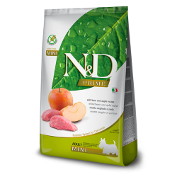 FARMINA N&amp;D PRIME - DOG Dry Wild Boar&amp;Apple ADULT MINI 2,5 kg