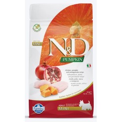 FARMINA N&amp;D PUMPKIN - DOG Dry Chicken&amp;Pomegranate ADULT MINI 800 g