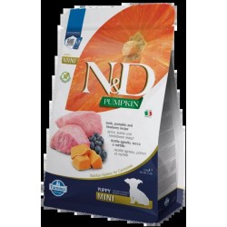 FARMINA N&amp;D PUMPKIN - DOG Dry Lamb&amp;Blueberry PUPPY MINI 2,5 kg