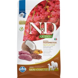 FARMINA N&amp;D QUINOA - DOG Dry SKIN&amp;COAT Venison&amp;Coconut ADULT MED&amp;MAX 2,5 kg