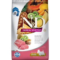 FARMINA N&amp;D TROPICAL SELECTION - DOG Dry Pork ADULT MINI 5 kg