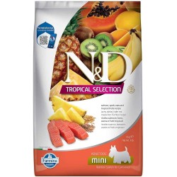 FARMINA N&amp;D TROPICAL SELECTION - DOG Dry Salmon ADULT MINI 5 kg