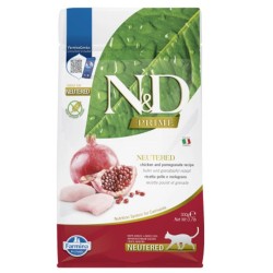 FARMINA N&amp;D PRIME - CAT Dry Chicken&amp;Pomegr NEUTERED ADULT 300 gr