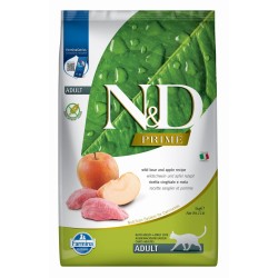 FARMINA N&amp;D PRIME - CAT Dry Wild Boar&amp;Apple ADULT 10 kg