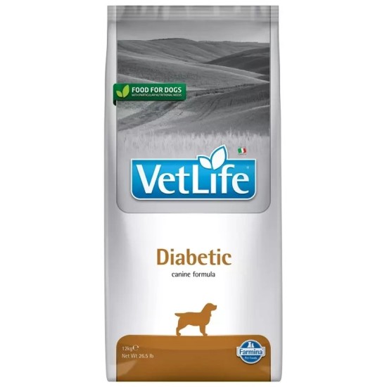 FARMINA VET LIFE - DOG Dry DIABETIC 12 kg
