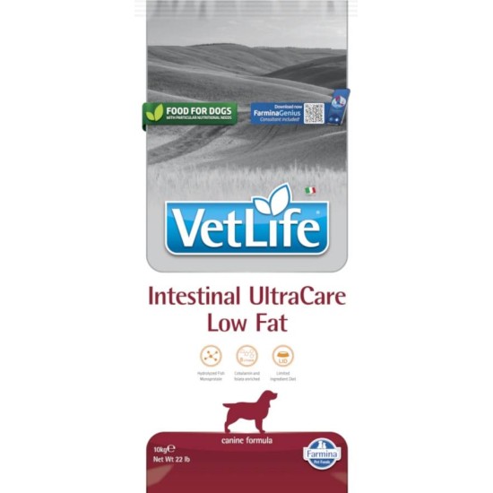 FARMINA VET LIFE - DOG Dry INTESTINAL ULTRACARE LOW FAT 10 kg