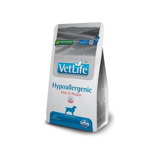 FARMINA VET LIFE - DOG Dry HYPOALLERGENIC Pork&amp;Potato ADULT 2 kg