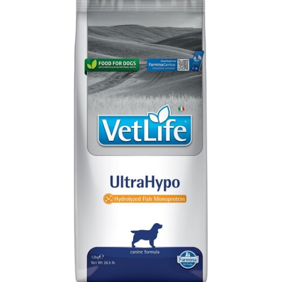 FARMINA VET LIFE - DOG Dry ULTRAHYPO 12 kg
