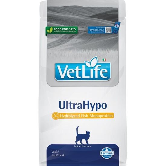 FARMINA VET LIFE - CAT Dry ULTRAHYPO 2 kg