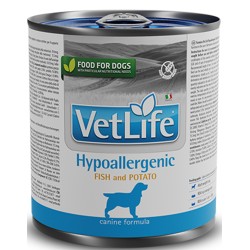 FARMINA VET LIFE - DOG Wet HYPOALLERGENIC Fish&amp;Potato 300 gr
