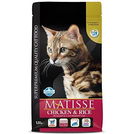 FARMINA MATISSE - CAT Dry Chicken&amp;Rice 1,5 kg