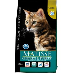 FARMINA MATISSE - CAT Dry Chicken&amp;Turkey 1,5 kg
