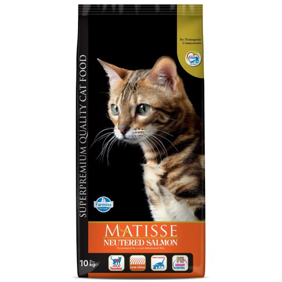 FARMINA MATISSE - CAT Dry NEUTERED Salmon 10 kg