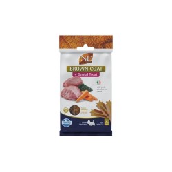 FARMINA N&D BROWN - DOG TREAT - Lamb Potato Carrot&Spirulina ADULT MINI 60 g