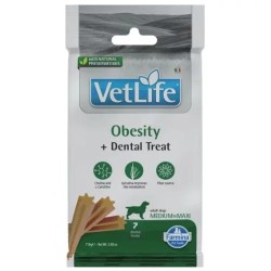 FARMINA  VET LIFE - DOG TREAT - OBESITY ADULT MED&amp;MAX 100 g