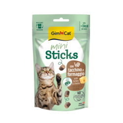 GIMCAT MINI STICKS WITH TURKEY &amp; CHEESE 50 G