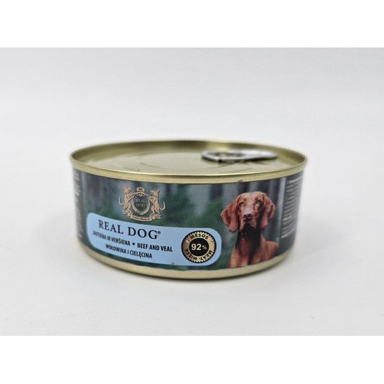 Real Dog SP - Wet Beef and veal for adult dogs 240 g