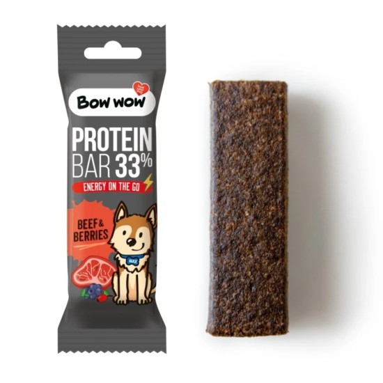 Proteinová tyčinka Hovězí & Lesní ovoce 32 g (20 x 1 ks)