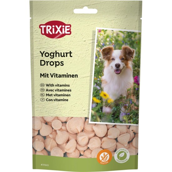 Trixie Vitamin Drops, jogurto skonio vitaminų lašeliai, 200g