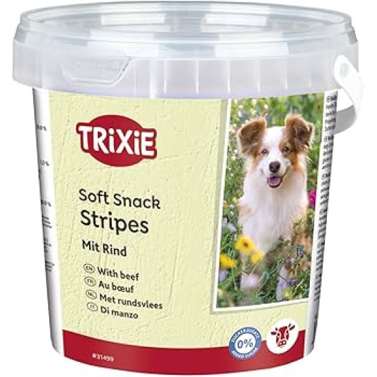 Trixie skanėstai šunims, minkštas užkandis Happy Juostelės 500 g