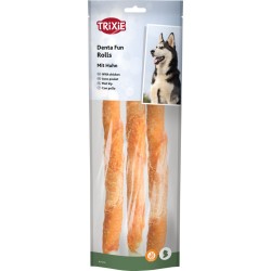 Trixie Denta Fun skanėstai šunims, kramtomi vištienos suktinukai 140 g