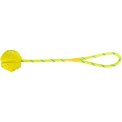 Trixie Aqua Toy kamuolys su virve, plūduriuojantis, natūrali guma, ø 7-35 cm