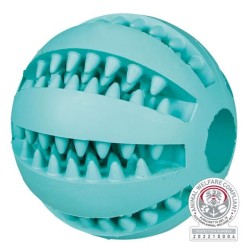 Trixie Denta Fun kamuolys, mėtinis, natūrali guma, ø 7 cm