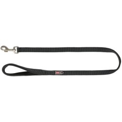 Trixie Premium pavadys, XS-S 1.2m/15mm, juodas