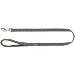Trixie Premium pavadys, M-L 1m/20mm, grafito
