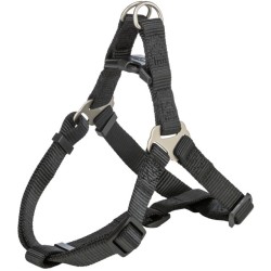 Trixie Premium One Touch petnešos, S 40-50cm/15mm, juodos