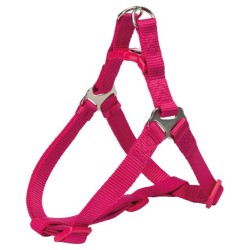 Trixie Premium One Touch petnešos, M 50-65cm/20mm, fuksia