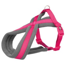 Trixie Premium touring petnešos, XS-S 30-55cm/15mm, fuksija