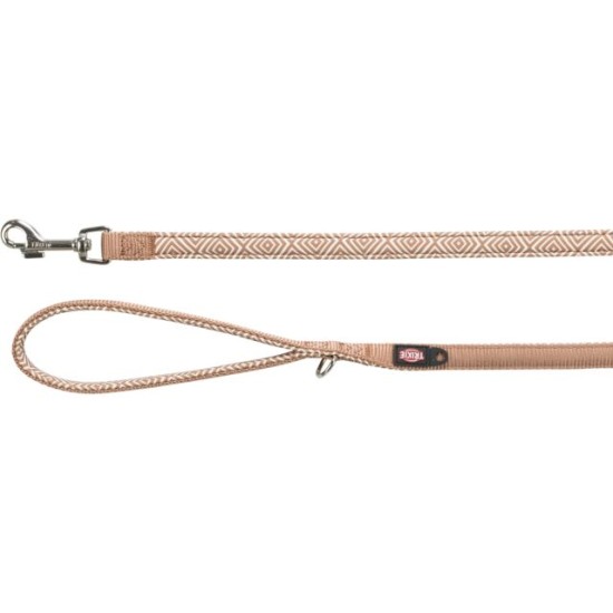 Trixie Premium pavadys, su neoprenu L-XL 1m/25mm, šv. deim./karamelė
