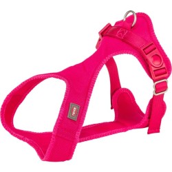 Trixie Comfort Soft touring petnešos, S 33-50cm/20mm, fuksija