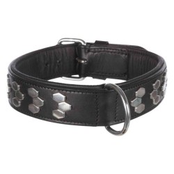 Trixie Active antkaklis su met. apdaila, oda M 38-45cm/40mm, juodas
