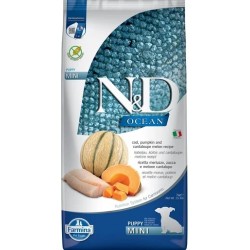 FARMINA N&amp;D OCEAN - DOG Dry Cod Pumpkin&amp;Cantaloupe PUPPY MINI 7 kg
