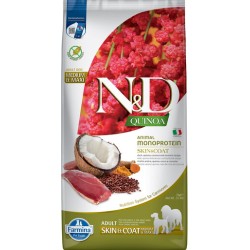 FARMINA N&amp;D QUINOA - DOG Dry SKIN&amp;COAT Duck&amp;Coconut ADULT MED&amp;MAX 7 kg