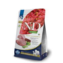 FARMINA N&amp;D QUINOA - DOG Dry WEIGHT MANAGEMENT Lamb&amp;Broccoli ADULT MED&amp;MAX 2,5 kg