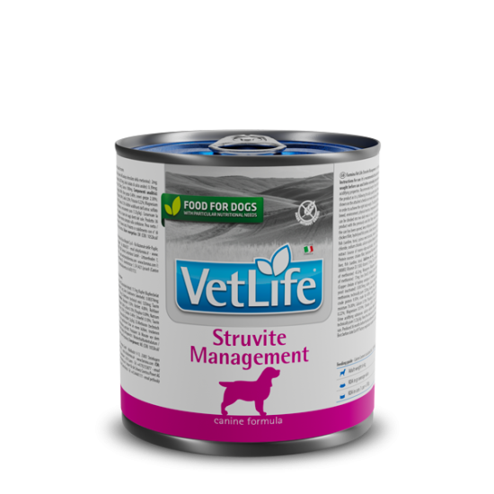 F07760 FARMINA VET LIFE - DOG Wet STRUVITE MANAGEMENT 300 g (pak.6)