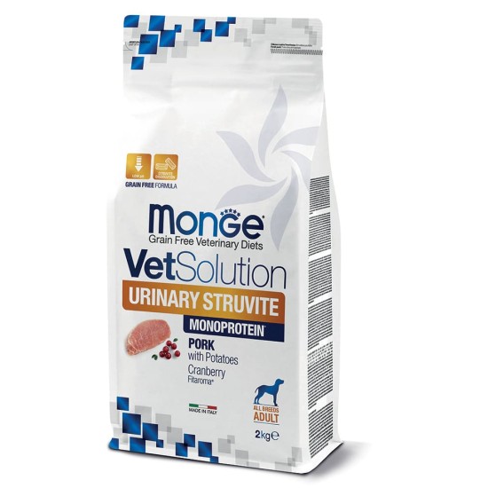 MONGE VetSolution Dog Struvite 2 kg