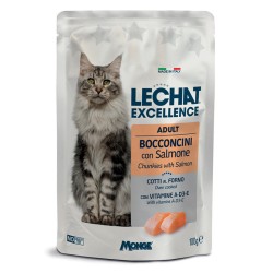 Lechat Excellence Pouch konservai suaug. katėms su lašiša 100g