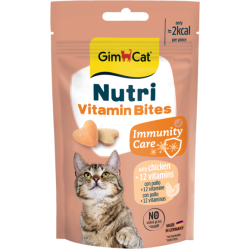 GIMCAT NUTRI VITAMIN BITES CHICKEN (su vitaminais ir vištiena) 40 G