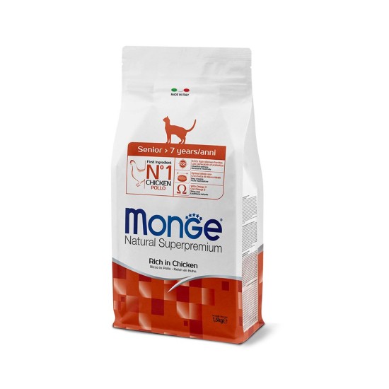 M05562 Monge Dry Cat Senior 0,4 kg