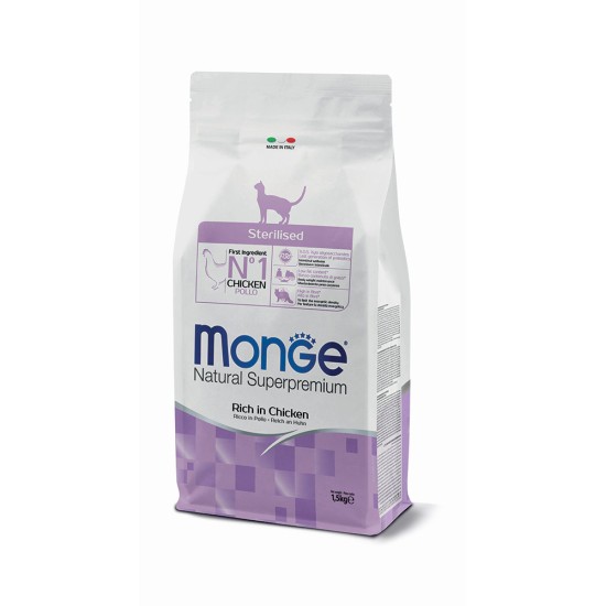 M11921 Monge Dry Cat Adult Sterilized 0,4 kg