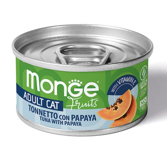 M13260 Monge fruits - Wet Cat Tuna & papaya 80 g