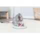 3.5_45892 TRIXIE Cat Activity Flip Board strateginis žaidimas katėms, 23 cm, šv.pilka/uogų