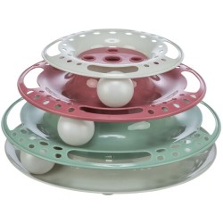 3.5_41345 TRIXIE Žaidimas katei Catch the Balls, plastikas, 25x13 cm (pak.2)